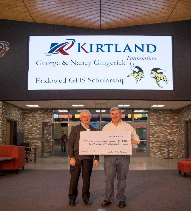 George and Nancy Gingerick Endowed Scholarship