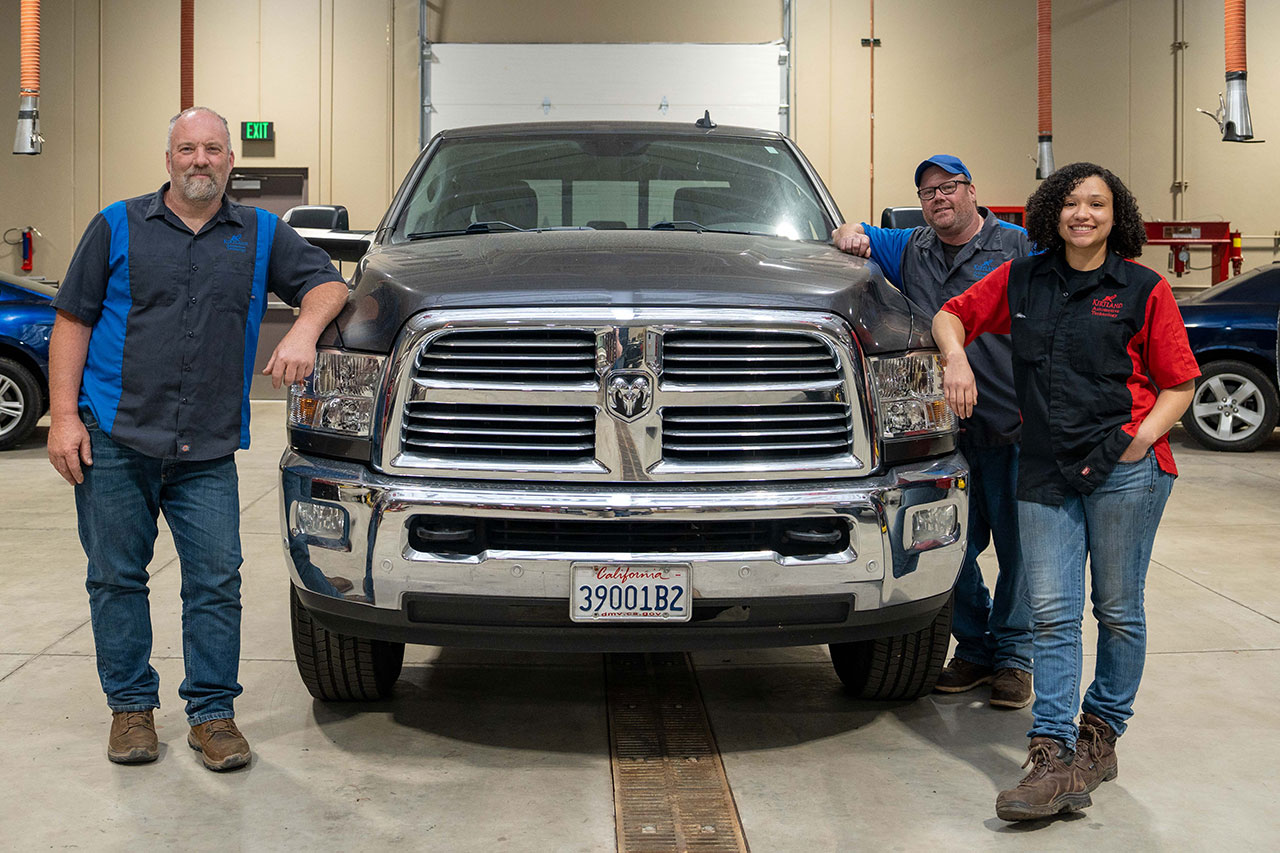 2500 Ram truck donated by Stellantis Mopar CAP Local