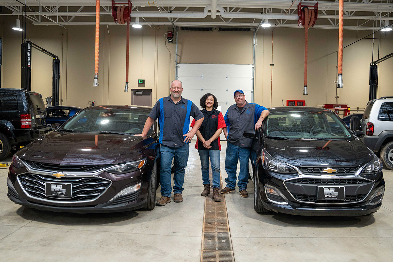 two Chevy vehicles recently purchased from Matt LaFontaine Automotive