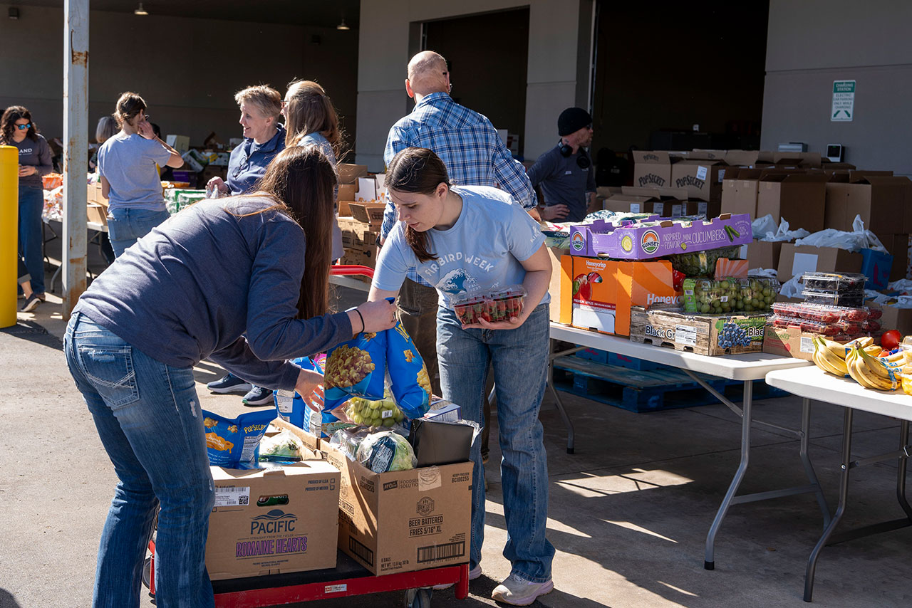 Kirtland Food Distribution Event