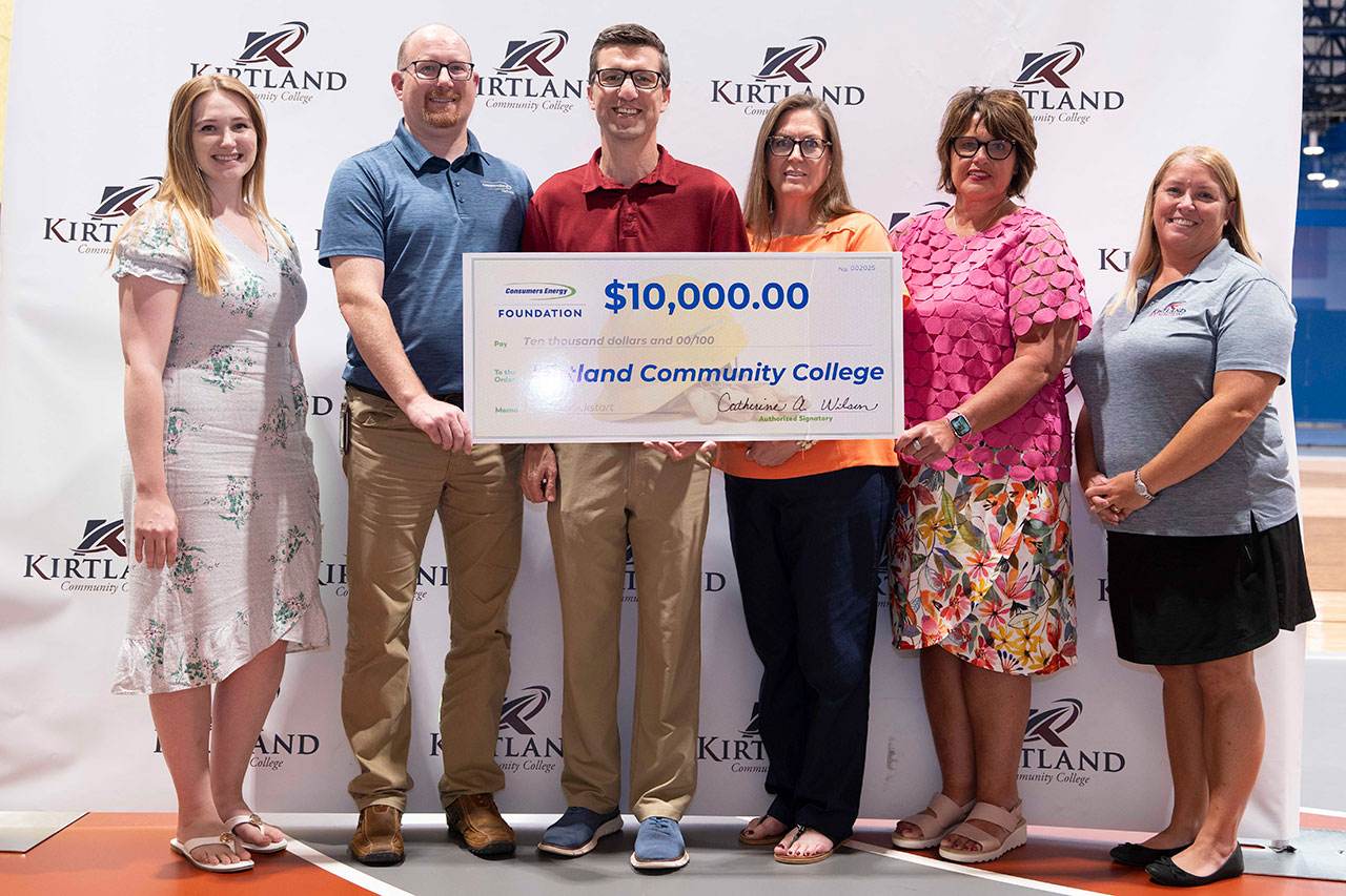 Consumers Energy Foundation Check Presentation